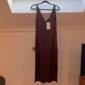 Zara Brown Dress / S